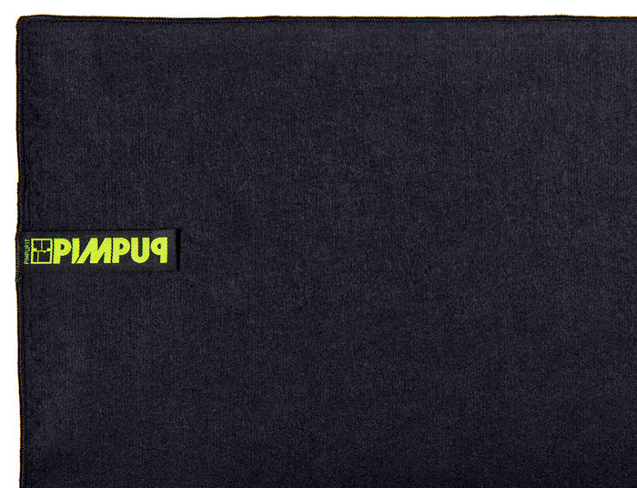 Black Microfiber DrySecc towel