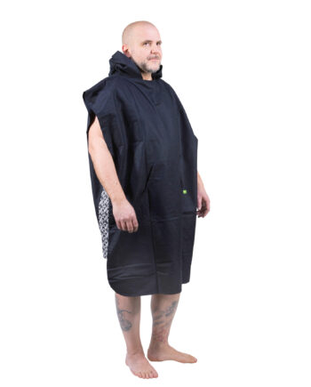 Poncho Sport Black - PimpUp - Microfiber