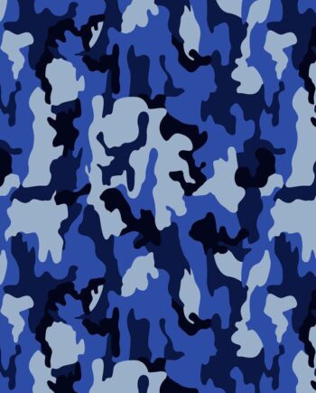 PIMPUP - Deep Ocean - Camouflage blue - - Asciugamano in microfibra DrySecc 45x75cm - Made in Italy